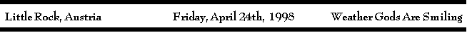 Friday, April 24th, 1998